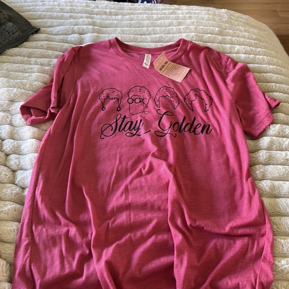 Size medium stay golden T-shirt - Picture 3 of 4